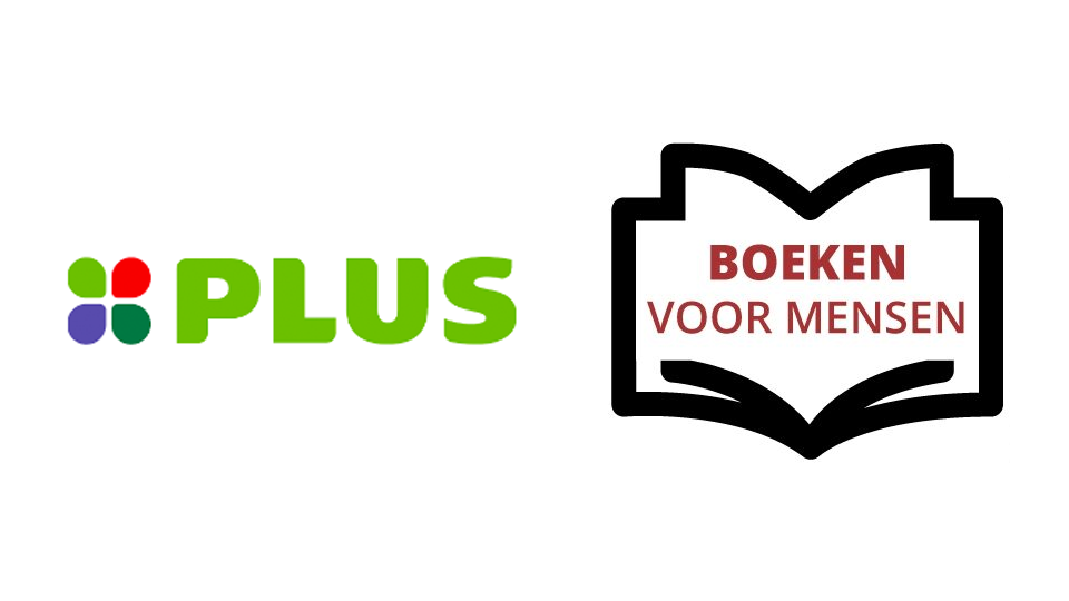 Logo Plus en logo Boeken voor Mensen